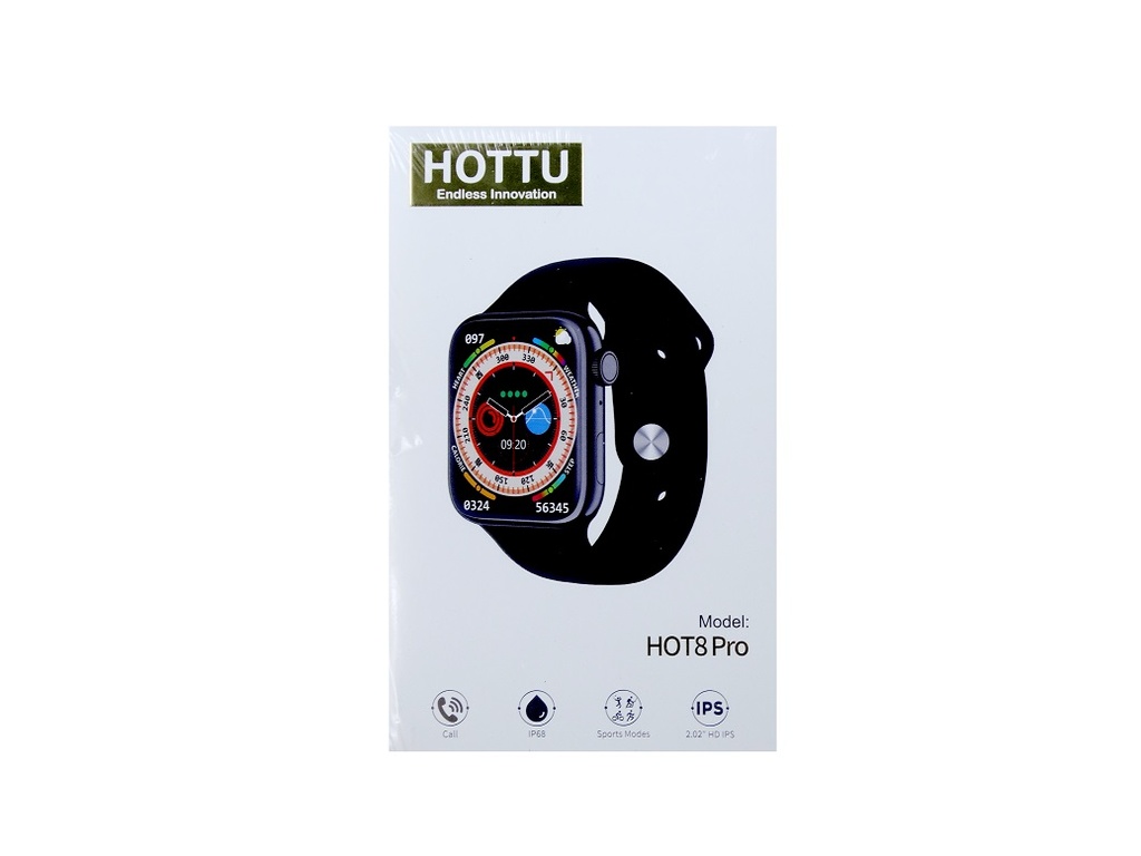 [SWS1-HTUHOT8PR-A-1] HOTTU Smart Watch Hot 8 Pro