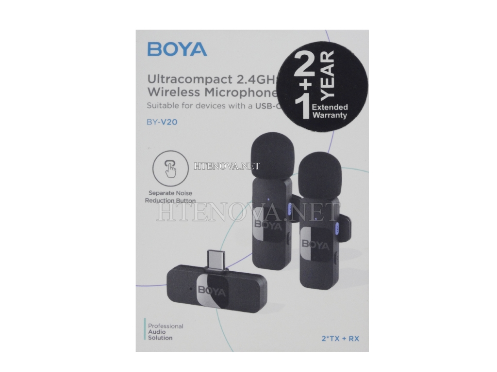 [CPU MiC-37] BOYA BY-V20 Wireless Microphone 