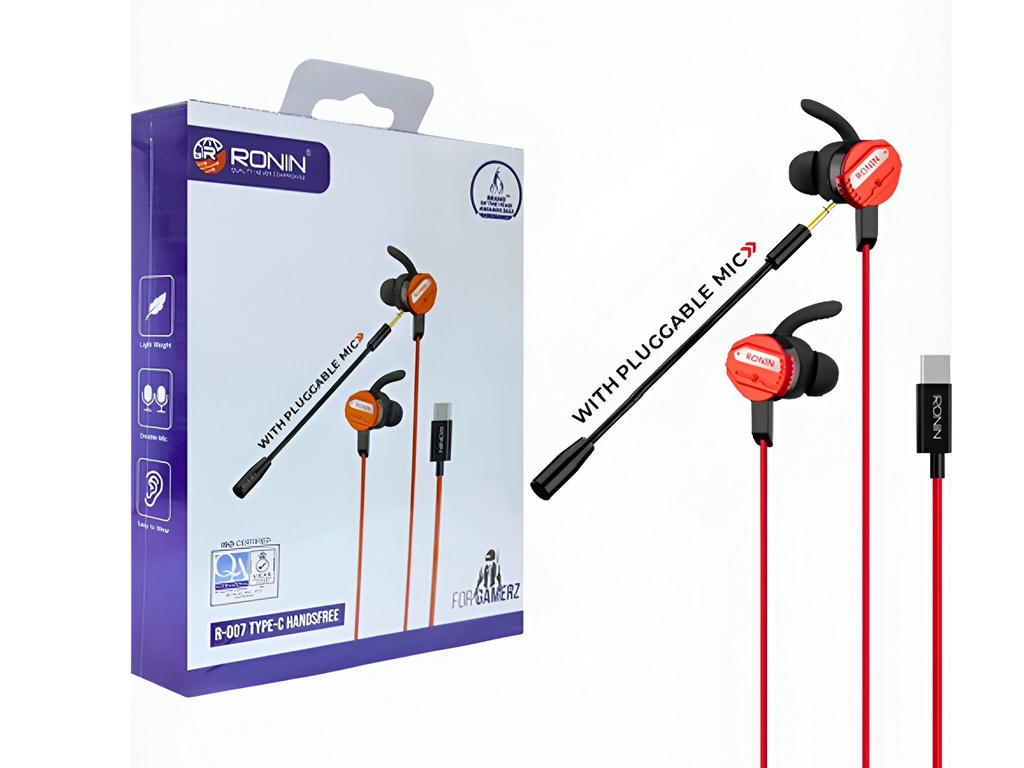 [HF1RN34-3] Ronin R007 Type (C) Gaminge Handsfree