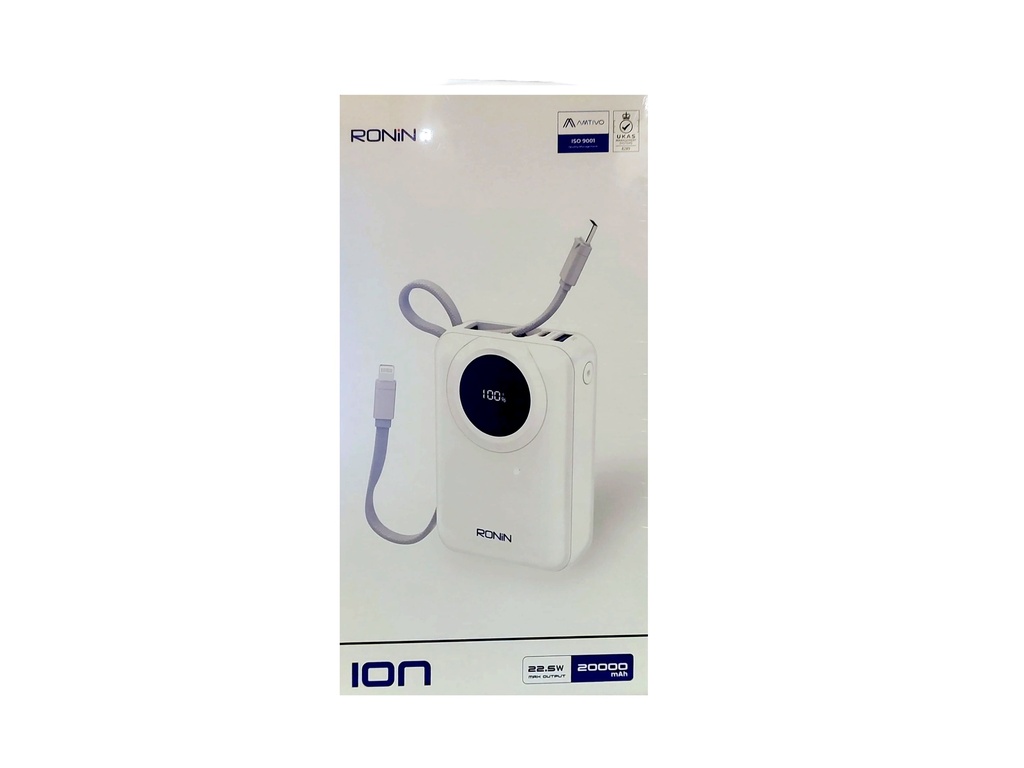 [PB20RN-11] POWER BANK 20000MAH Ronin (R-4035) 