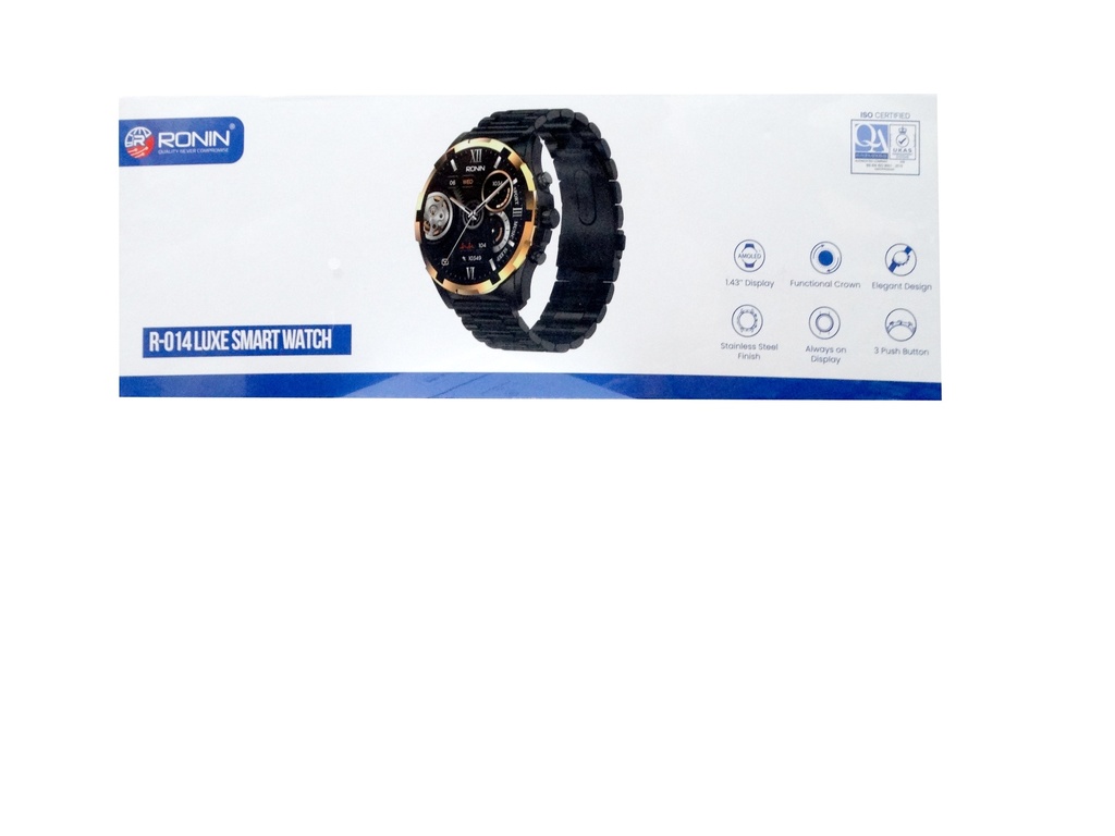 [SWS1-RNR014LX-A-1] R-014 LUX Smart Watch