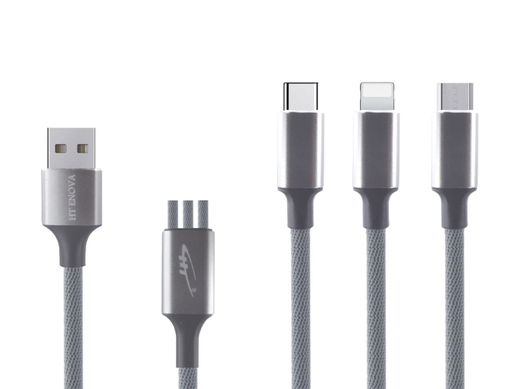 USB TO Multi Data Charging Cable (3 in 1 cable) HT ENOVA