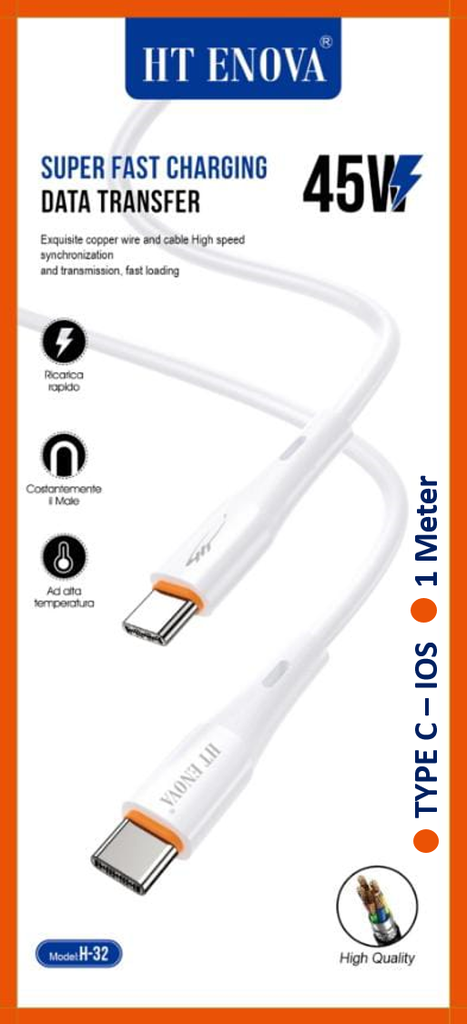 Type-C to IOS Data Cable HT ENOVA H32 (1M)