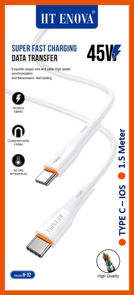Type-C to IOS Data Cable HT ENOVA H32 (1.5M)