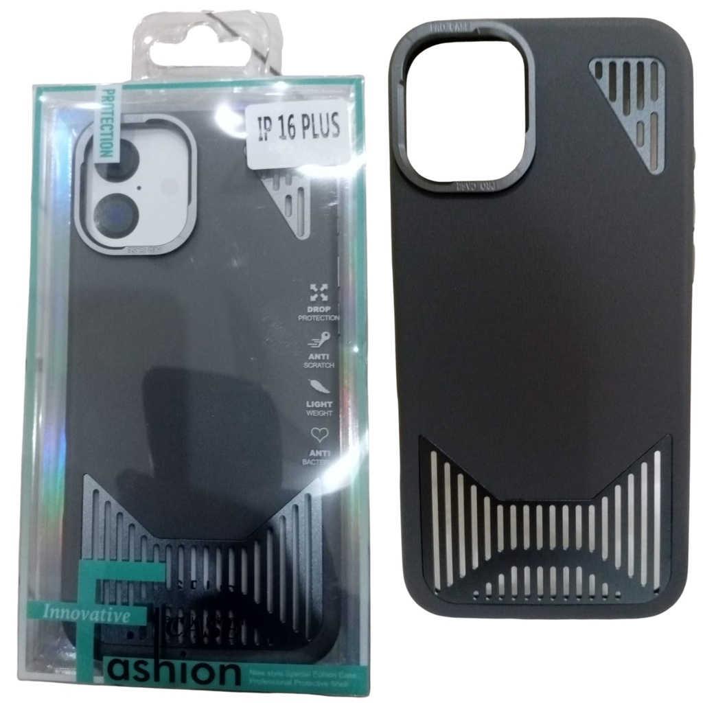 INNOVATIVE FASHION LATHER CASE IPHONE 16 PLUS