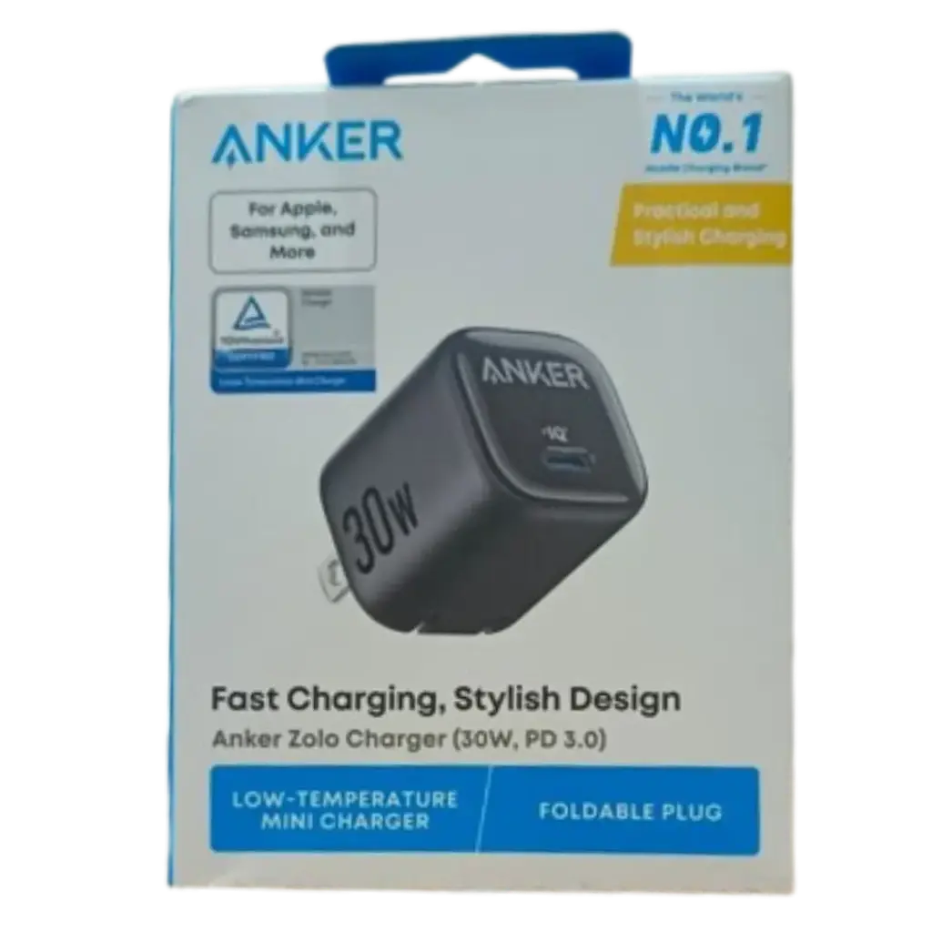 PD Port (Type-C) Charging Adapter ANKER  30W   (ZOLO) 