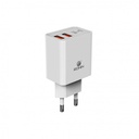 [C1C2M1RN-3] Micro Charger with 2 Extra USB Port Ronin R-615