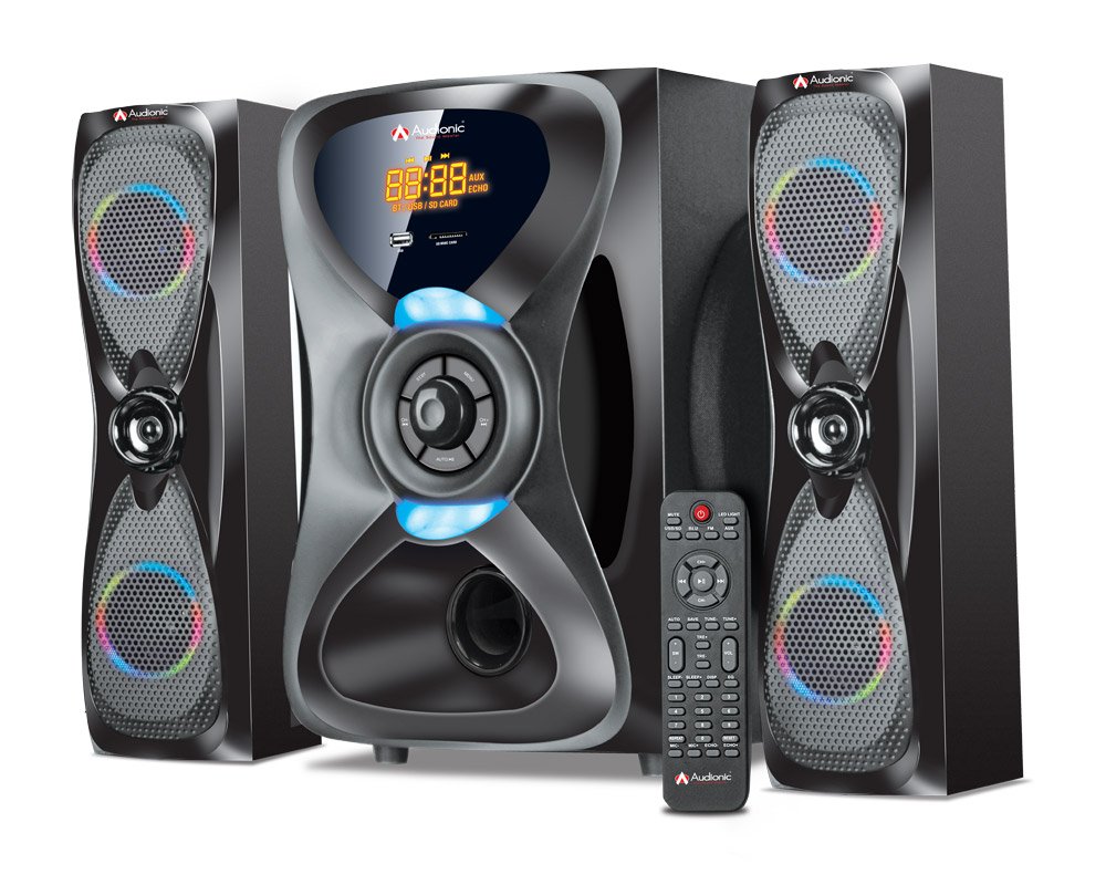 Bluetooth Multimedia Bass Speaker Audionic Rainbow R-30