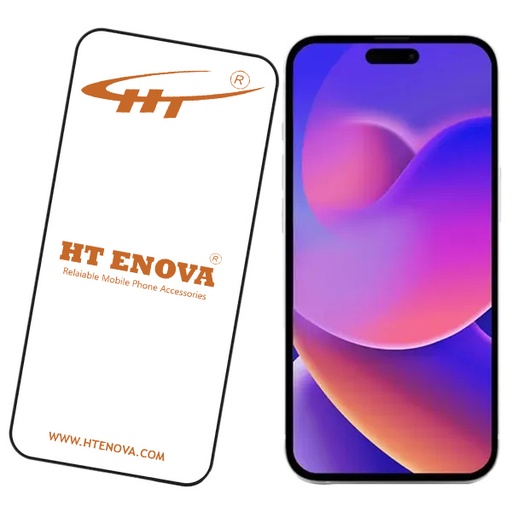 [PL6iP15PMX-4-2] [PL6iP15PMX-4-2] iPHONE 15 PRO MAX COLOR GLASS HT ENOVA