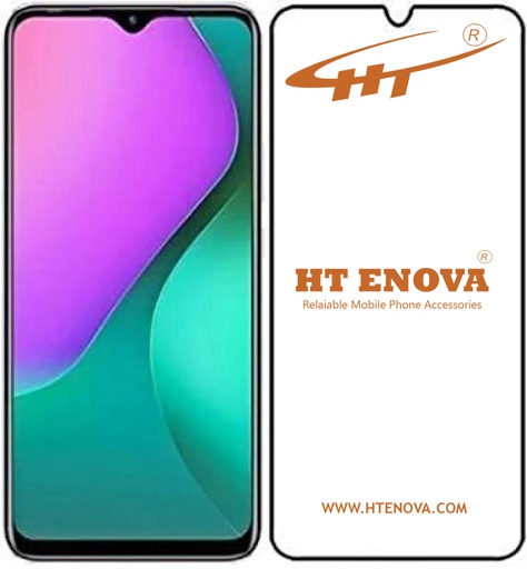 [PL6iHOT10-4-2] [PL6iHOT10-4-2] infinix Hot 10 Color Glass HT ENOVA