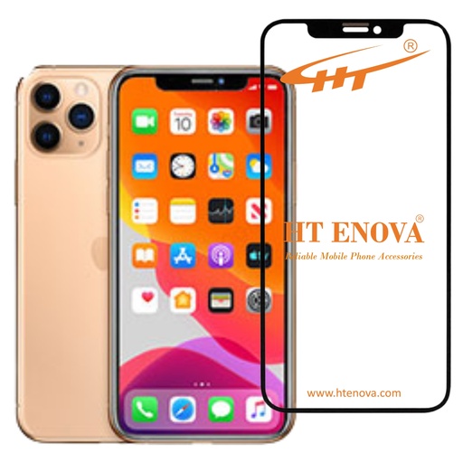 [PL6iP11PR-4-2] iPhone 11 Pro Color Glass HT ENOVA