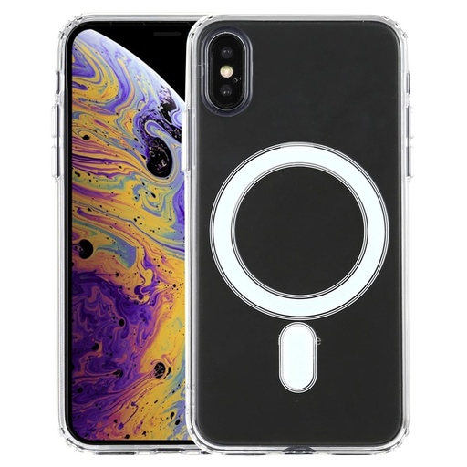 [CA7iPXS-CT4] MAGNETIC CLEAR CASE IPHONE XS