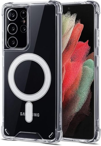 [CA7SS21U-CT4] MAGNETIC CLEAR CASE SAMSUNG S21 ULTRA