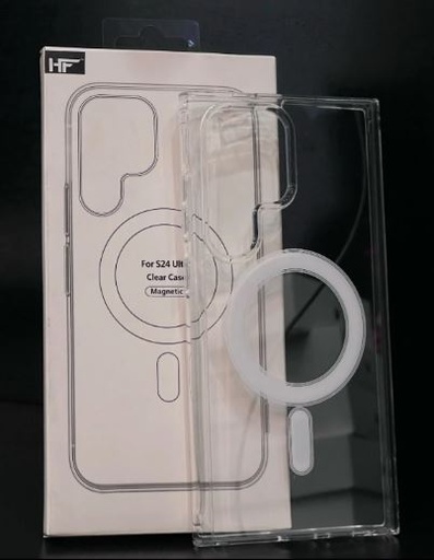 [CA7SS24U-CT4] MAGNETIC CLEAR CASE SAMSUNG S24 ULTRA