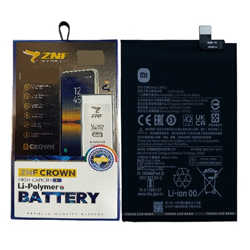 [BTMiBN5D-25] Redmi Note (11)S Battery ZNF (BN5D)