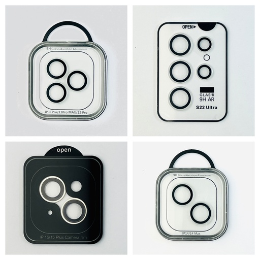 [PL14iP14PMX-CT1-1] TRANSPARENT CAMERA RING IPHONE 14 PRO MAX