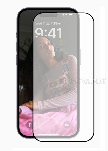 [PL6iP14PR-4-2] iPhone 14 Pro Color Glass HT ENOVA